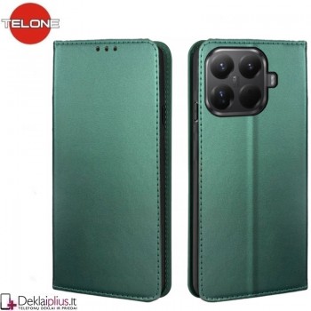 Telone atverčiamas dėklas - žalias (Xiaomi 15T Pro) Telone atverčiamas dėklas - žalias (Xiaomi 15T Pro)